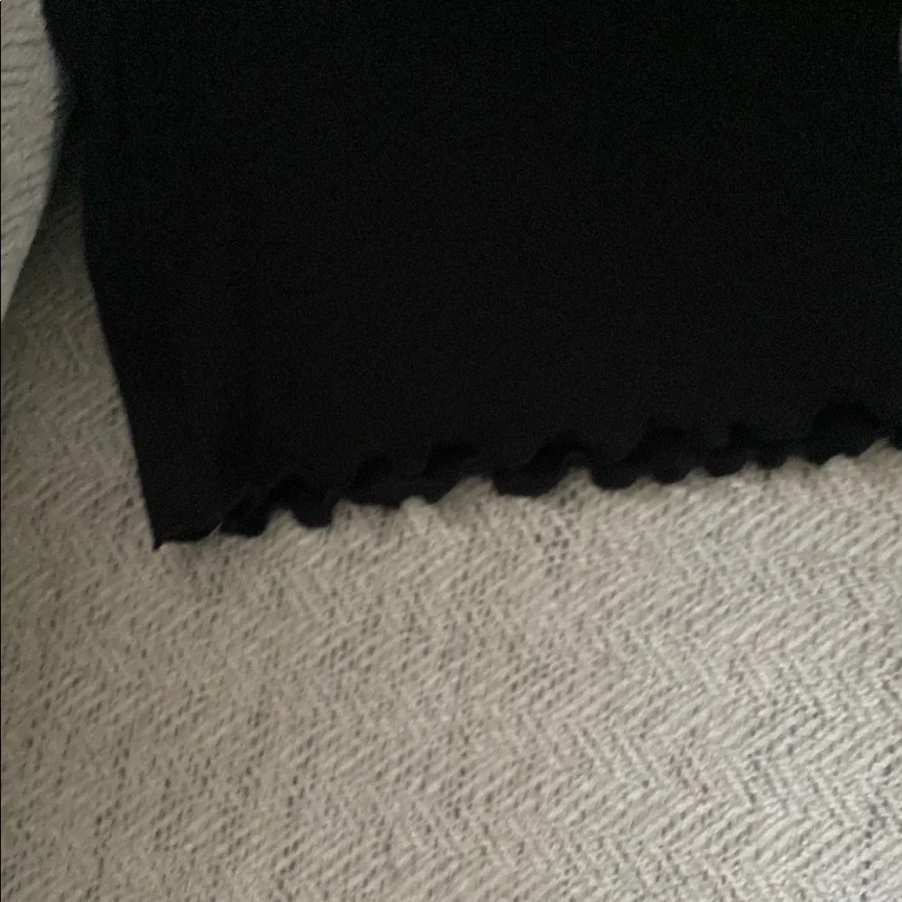 Cuddle down Black 2 piece pj with White Lace Trim - Picture 7 of 7